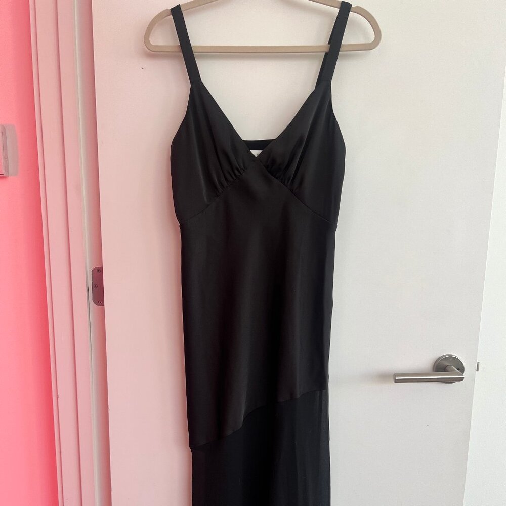 Misha Vida Midi Dress Black, Size L